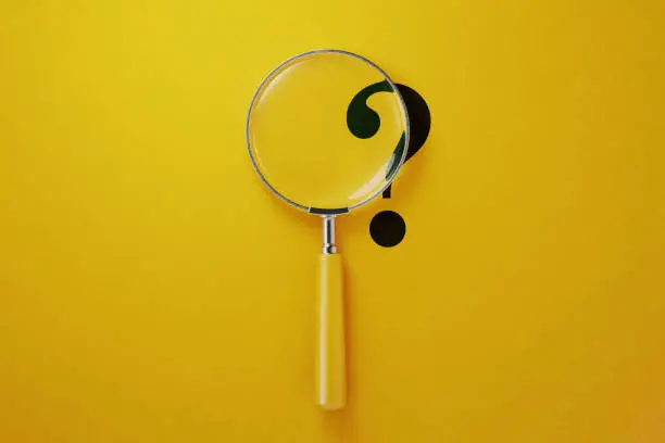Magnifier And Question Mark On Yellow Background research methodology for your master’s thesis